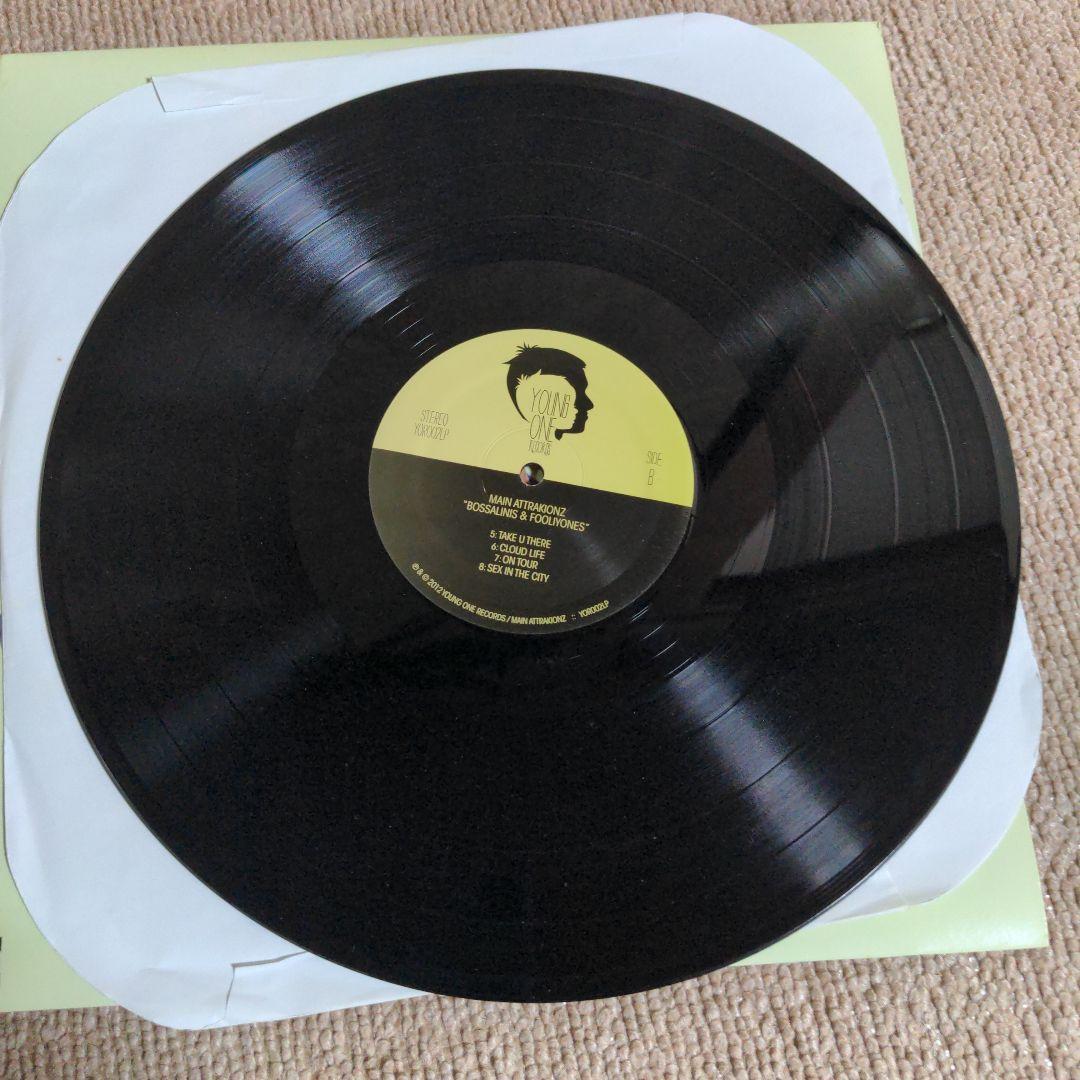 Bossalinis & Fooliyones Main Attrakionz 2LP Hip-Hop Record Black Vinyl Used | Japansoundstore
