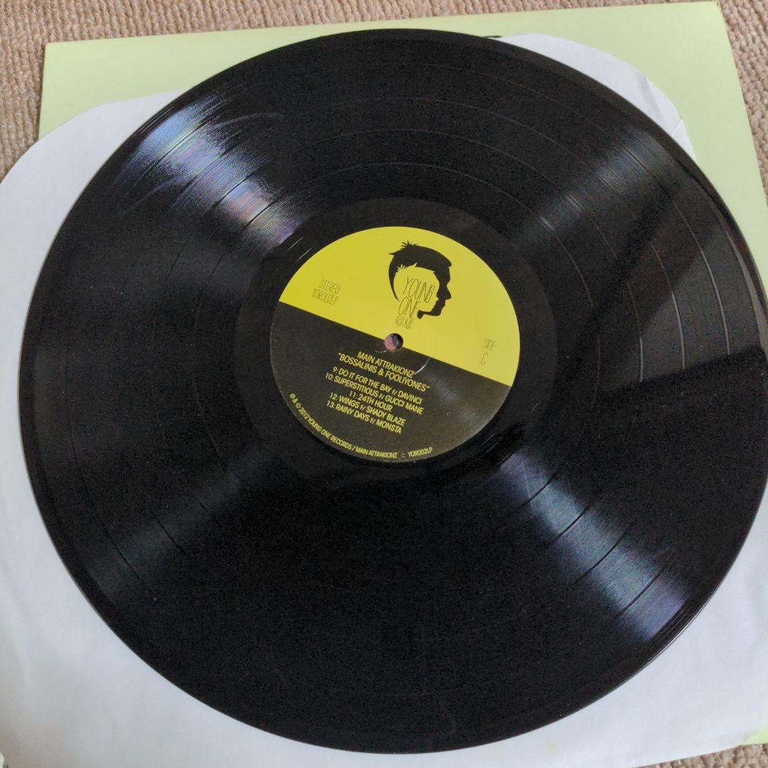 Bossalinis & Fooliyones Main Attrakionz 2LP Hip-Hop Record Black Vinyl Used | Japansoundstore