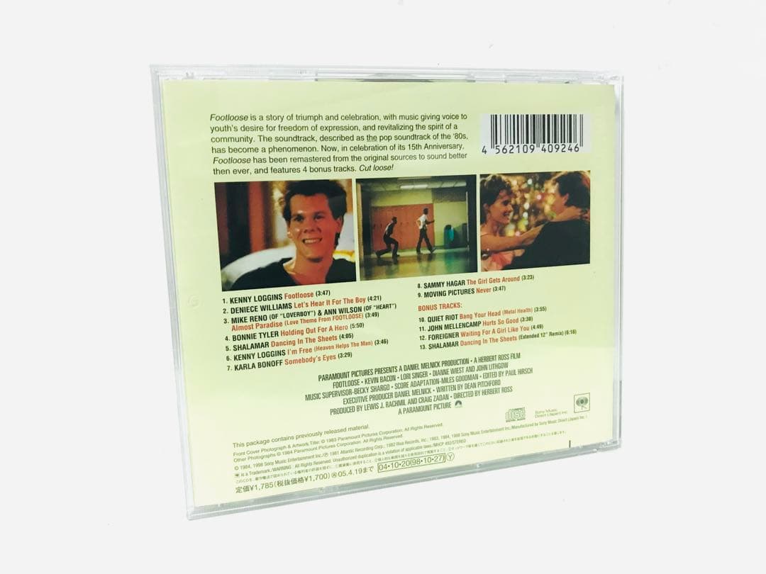 Footloose Original Soundtrack 15th Anniversary Collectors Edition Japan CD