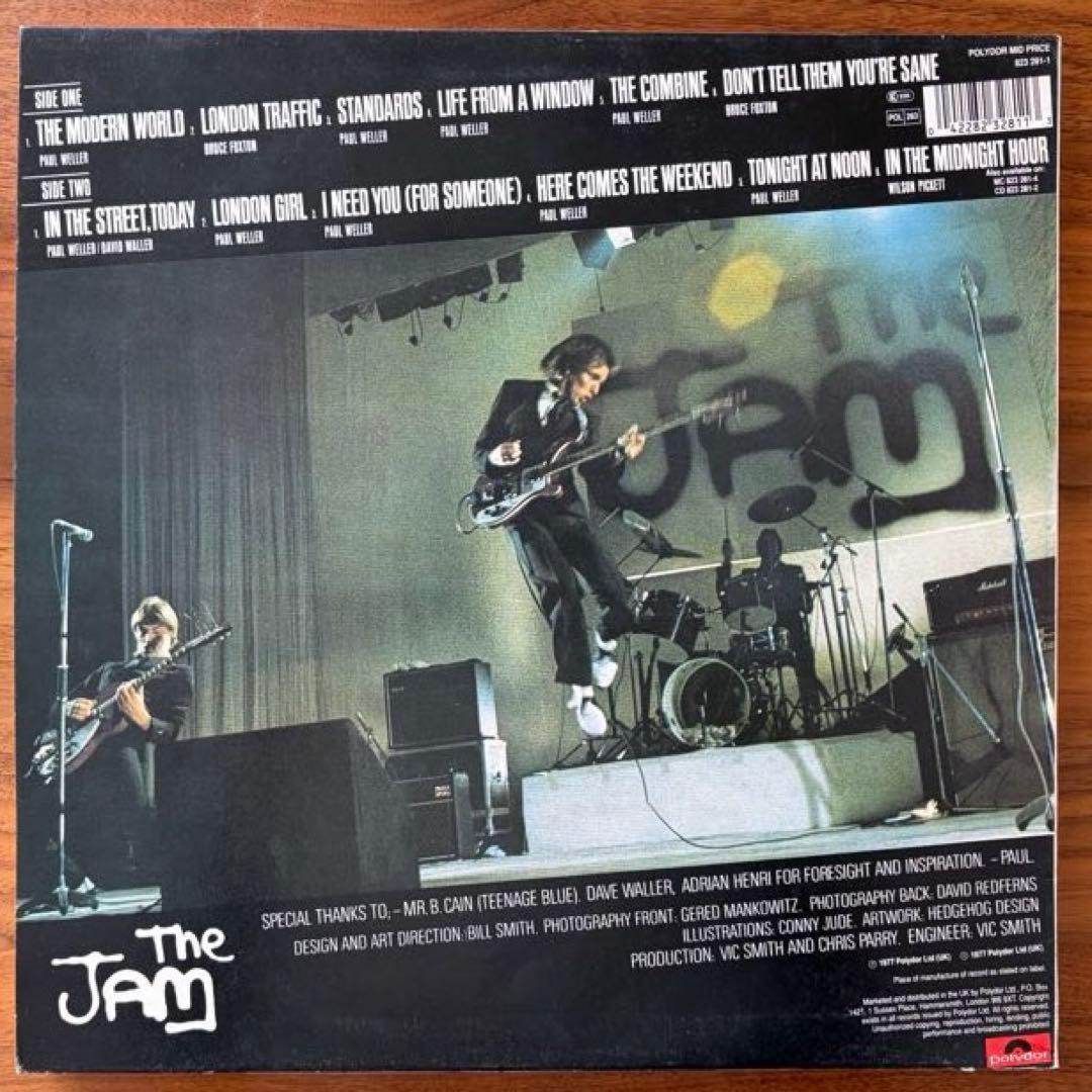 The Jam This Is The Modern World UK LP Vinyl Record Used | Japansoundstore