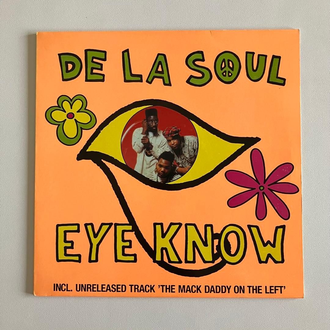 De La Soul - Eye Know 12" Single 45 RPM Hip Hop Vinyl Record BCM Germany 1989