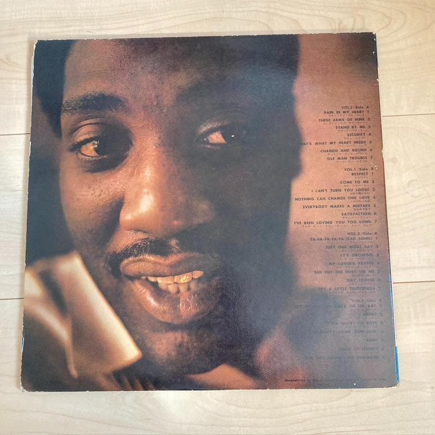 Otis Redding All About 2LP Vinyl Japan Blue Note Used Record, Blues Soul Jazz | Japansoundstore
