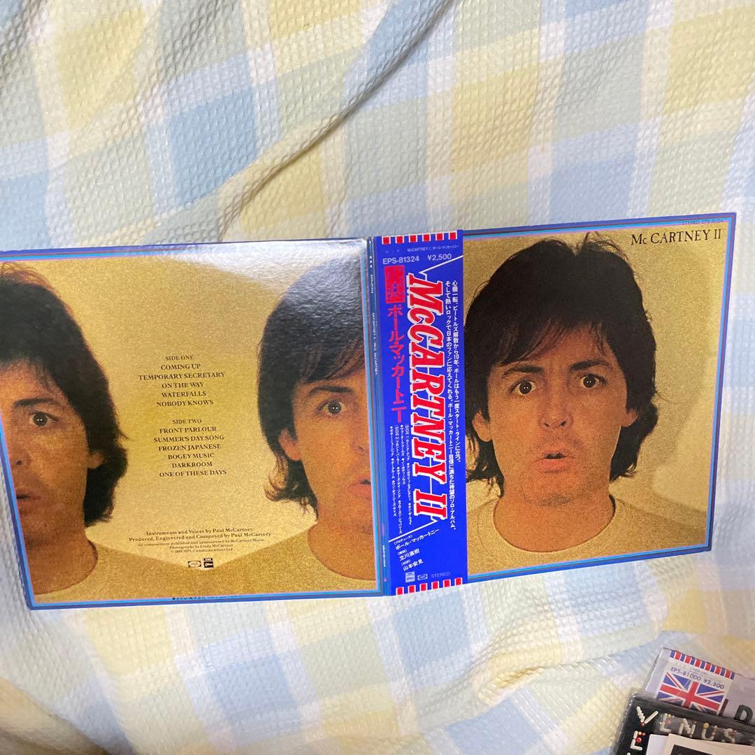 Paul McCartney - McCartney II Vinyl LP 1980 Japan Pressing w/ Obi & Liner Notes