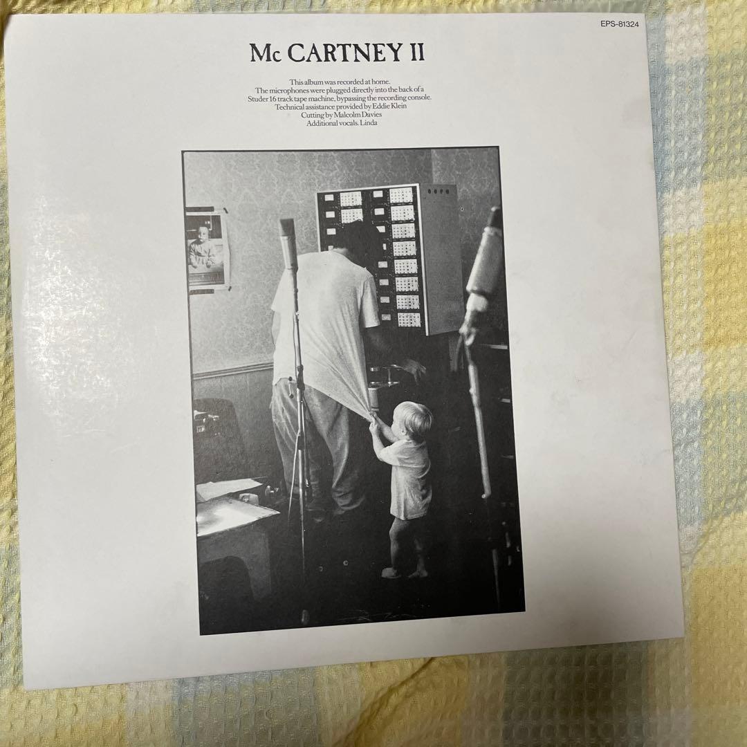 Paul McCartney - McCartney II Vinyl LP 1980 Japan Pressing w/ Obi & Liner Notes