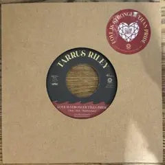 Tarrus Riley Love Is Stronger Than Pride 7" Vinyl Sade Cover Clear Wax