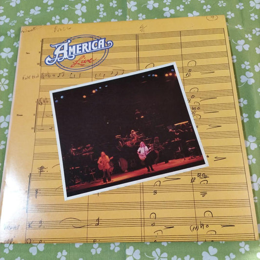 America - Live (1977) Japan Vinyl LP P-10428W George Martin Production