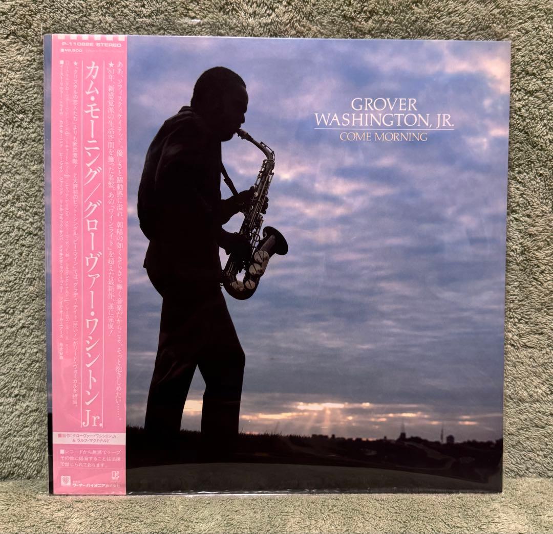 Grover Washington Jr. - Come Morning LP Japan Vinyl w/ OBI Fusion Jazz 1981