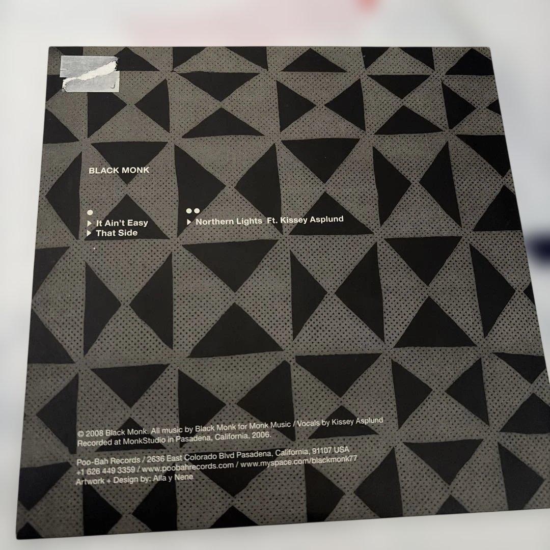 Black Monk - It Ain't Easy / Northern Lights 12" Vinyl Single Poo-Bah Records