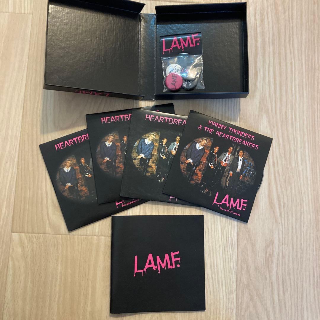 Johnny Thunders & The Heartbreakers L.A.M.F. 4CD Definitive Edition Box Set w/Pi