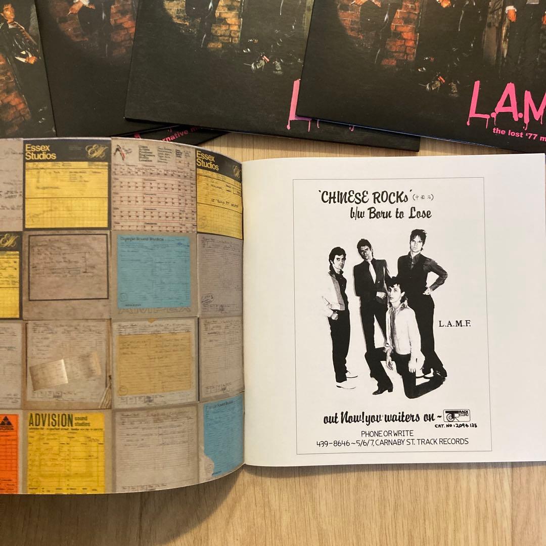 Johnny Thunders & The Heartbreakers L.A.M.F. 4CD Definitive Edition Box Set w/Pi