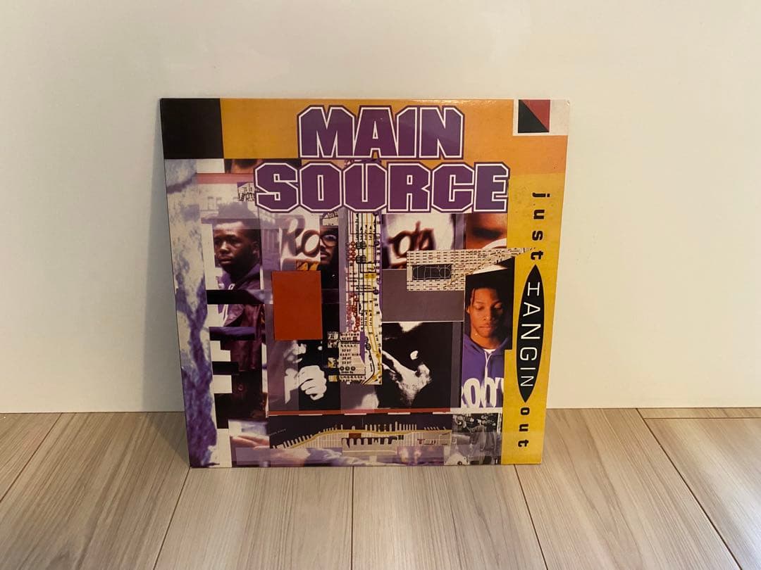 Main Source - Just Hangin' Out 12" Vinyl Hip Hop Classic WPL 1022
