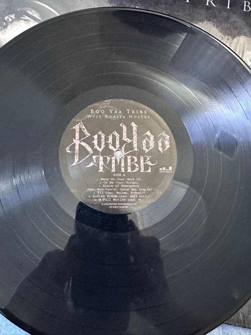 Boo Yaa Tribe West Koasta Nostra Vinyl LP 2003 Hip Hop West Coast Rare