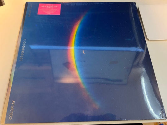 Coldplay Moon Music Vinyl LP EcoRecord Blue Color  140g | Japansoundstore