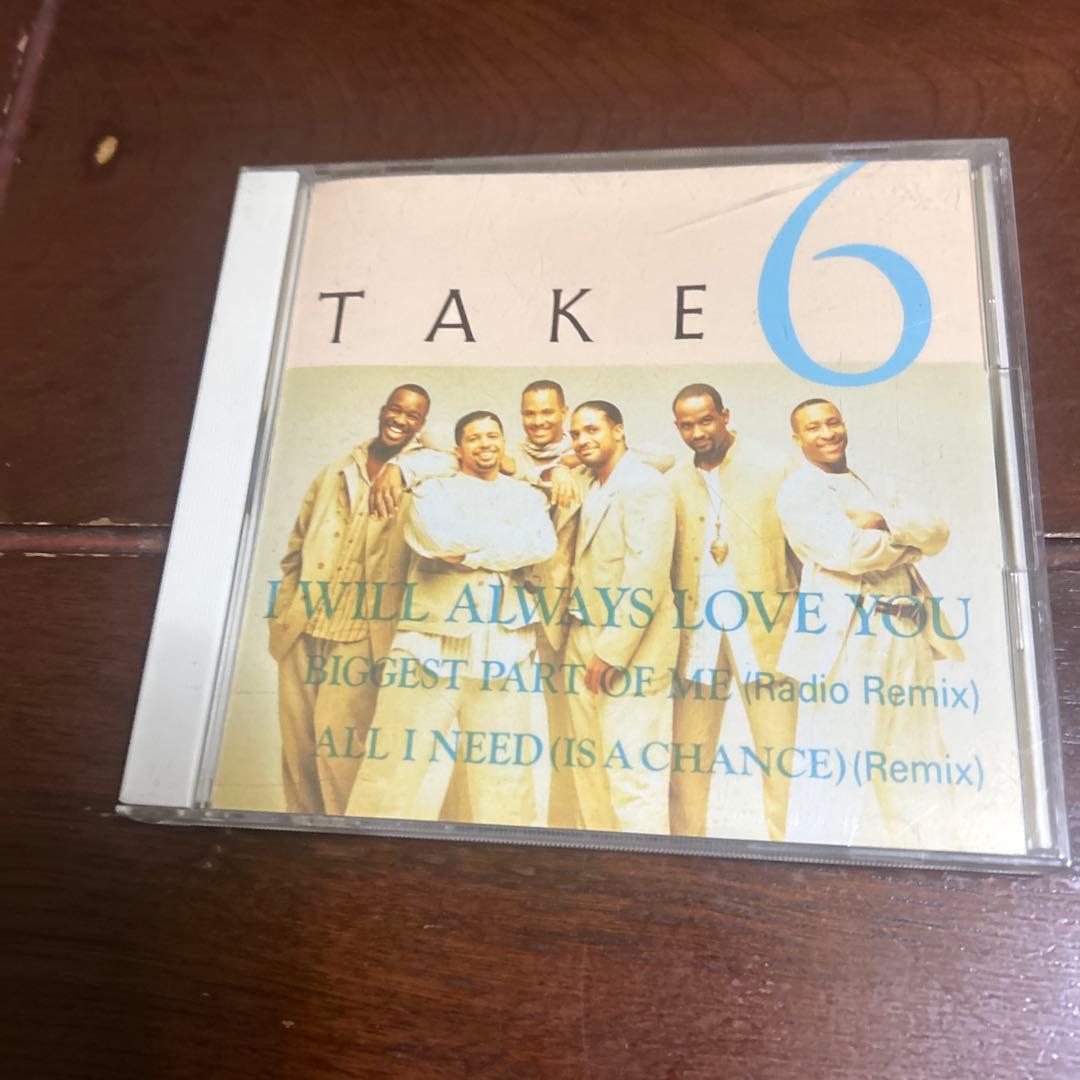 Take 6 I Will Always Love You CD Single Japan Press with OBI 1995