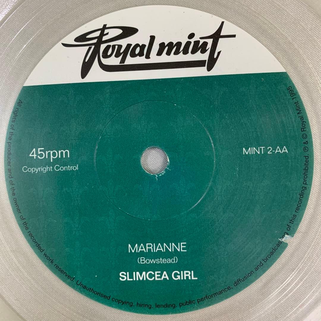 Slimcea Girl - Million Miles / Marianne 7" Single Vinyl 1995 UK Royal Mint