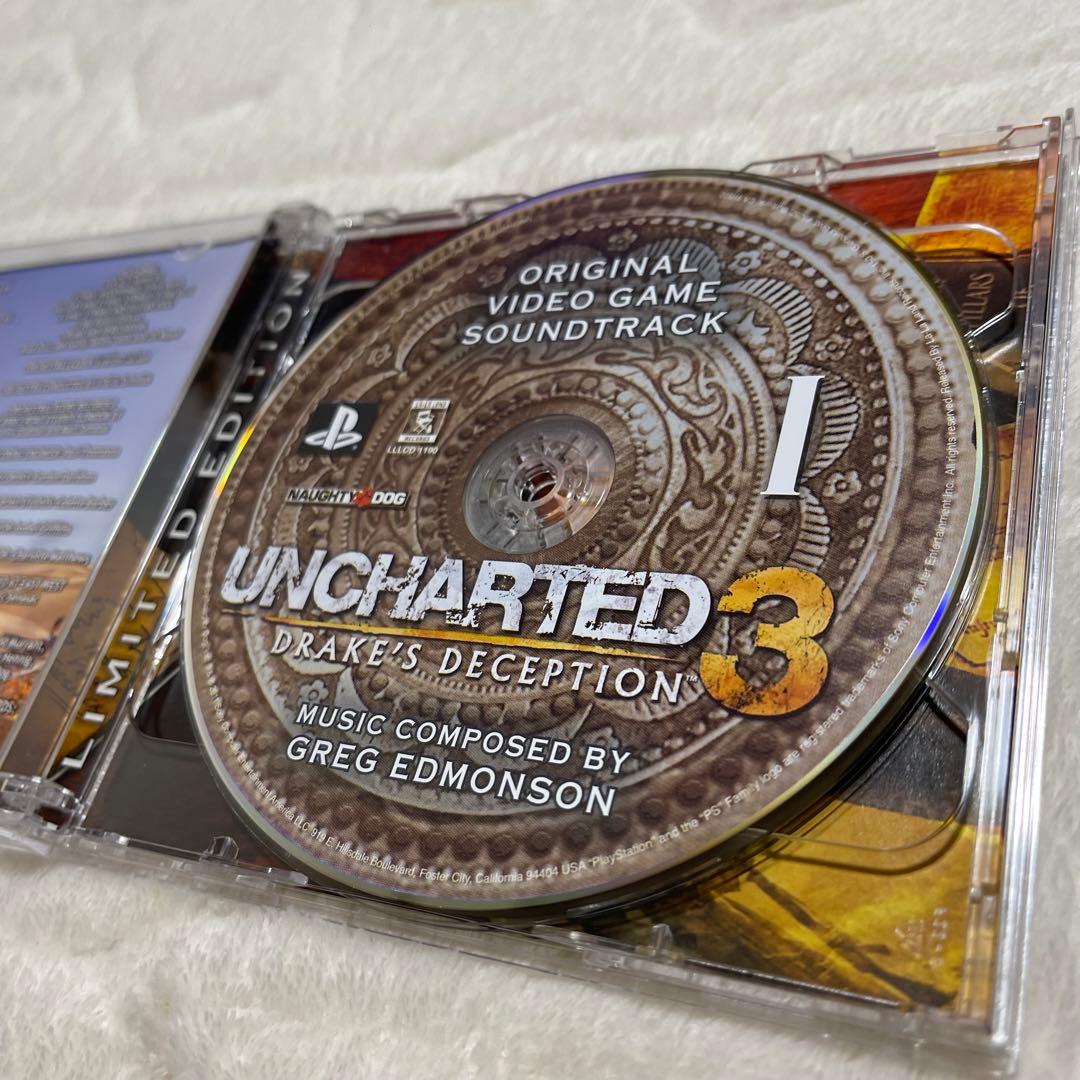 Uncharted 3 Drake's Deception Limited Edition CD 2 Disc Rare Out of Print | Japansoundstore