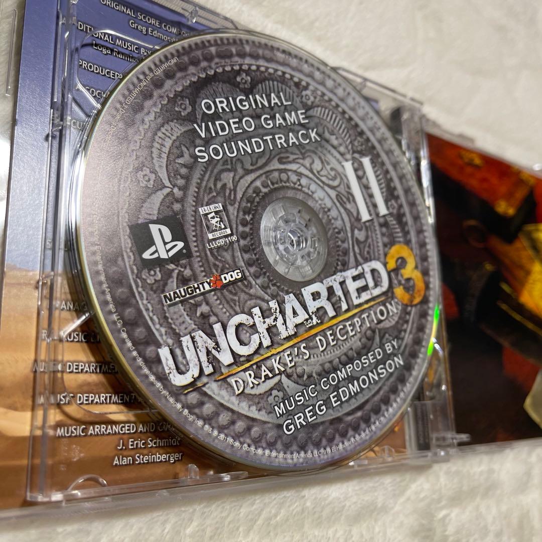 Uncharted 3 Drake's Deception Limited Edition CD 2 Disc Rare Out of Print | Japansoundstore