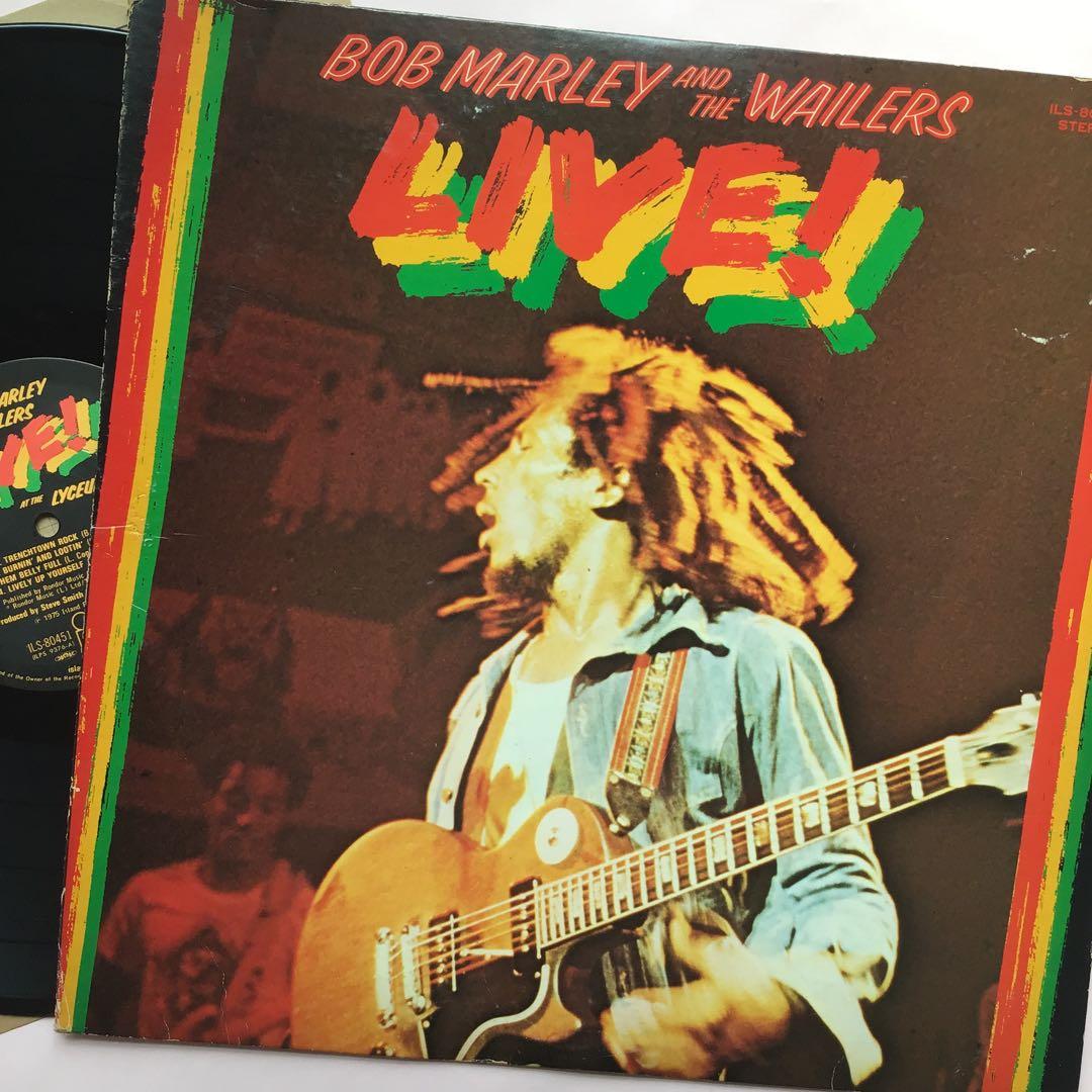 Bob Marley & The Wailers - Live! LP 1976 Japan Pressing Reggae Vinyl