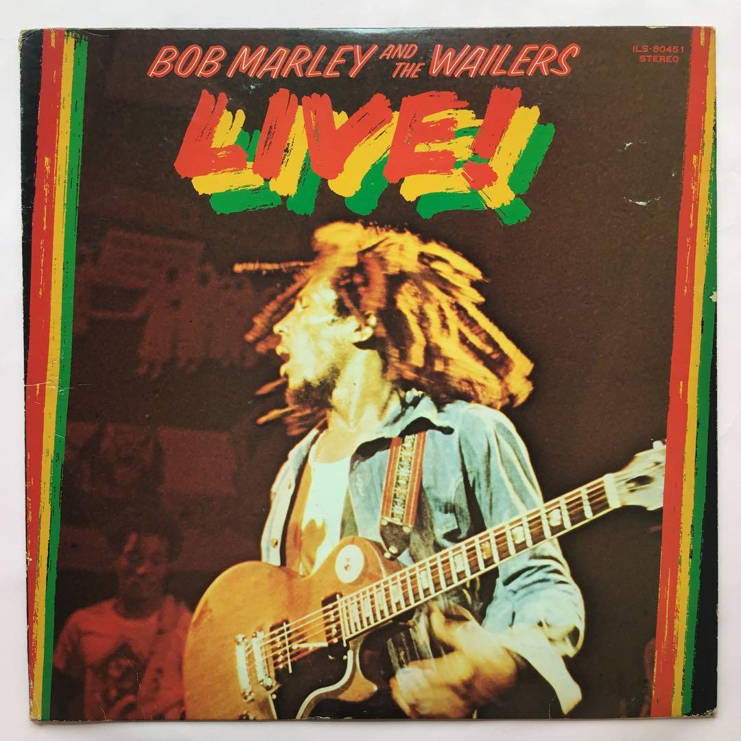 Bob Marley & The Wailers - Live! LP 1976 Japan Pressing Reggae Vinyl