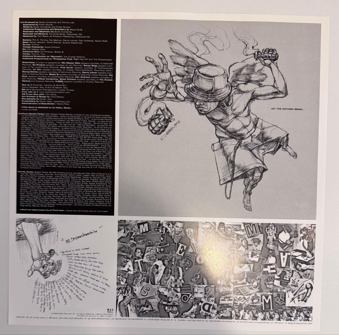 Methods of Mayhem LP 1999 Vinyl Album Rock Rap Metal Used | Japansoundstore