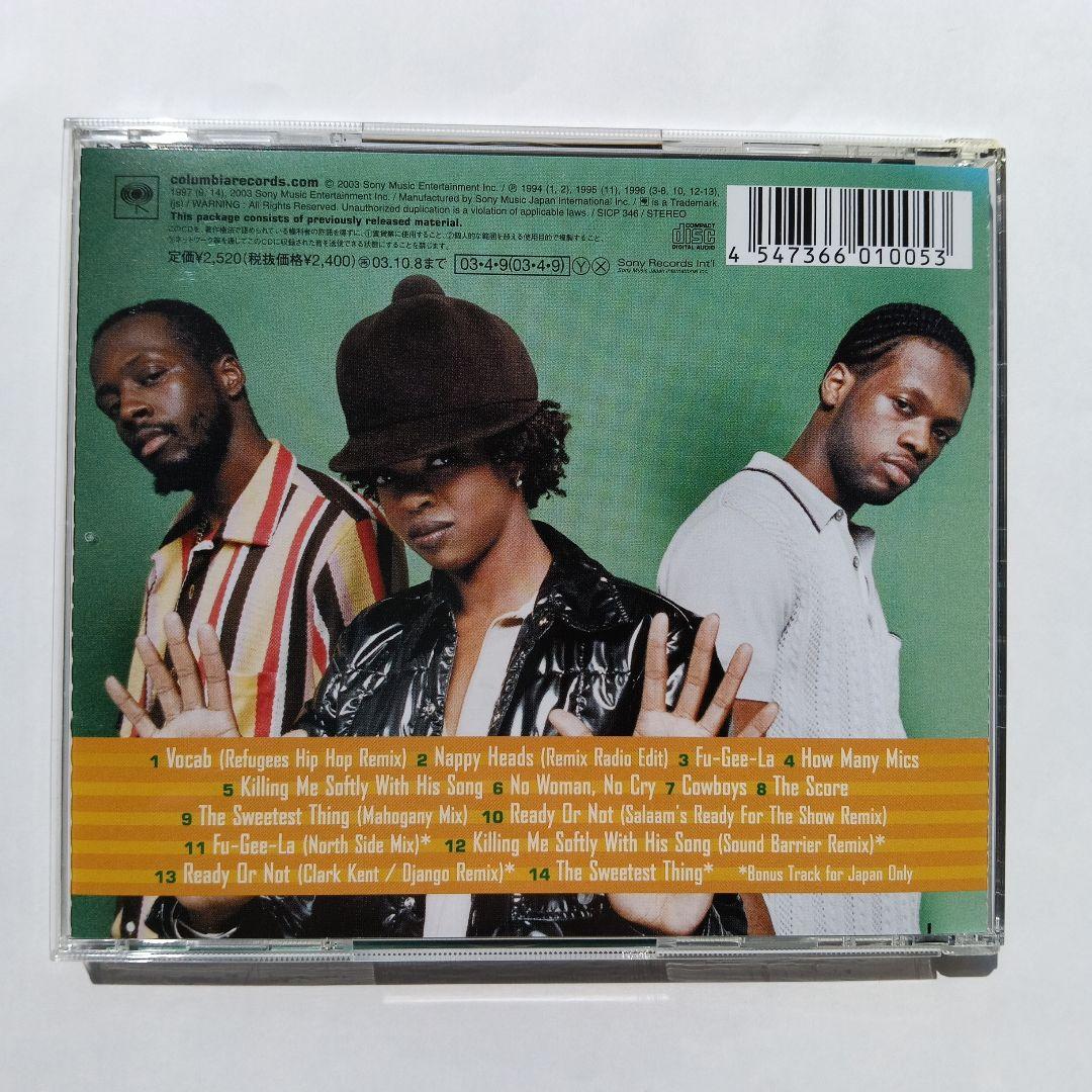 Fugees Greatest Hits CD Japan Press with OBI Limited Edition 2003