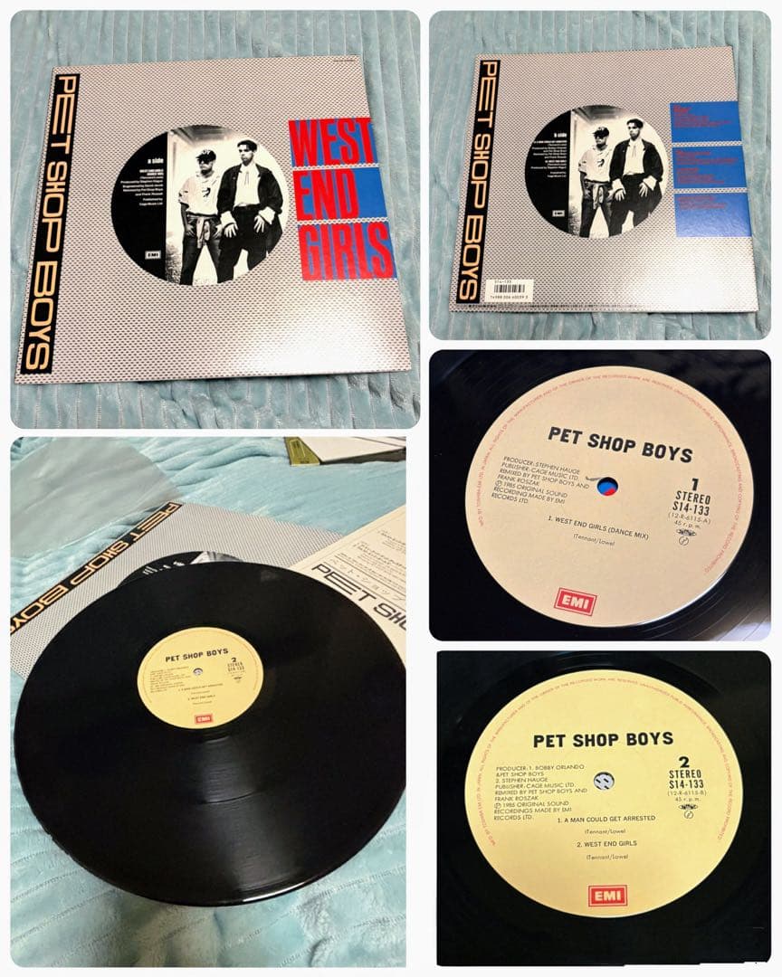 Pet Shop Boys 12-Record Vinyl Collection LP 12" Japan Original UK German Issues