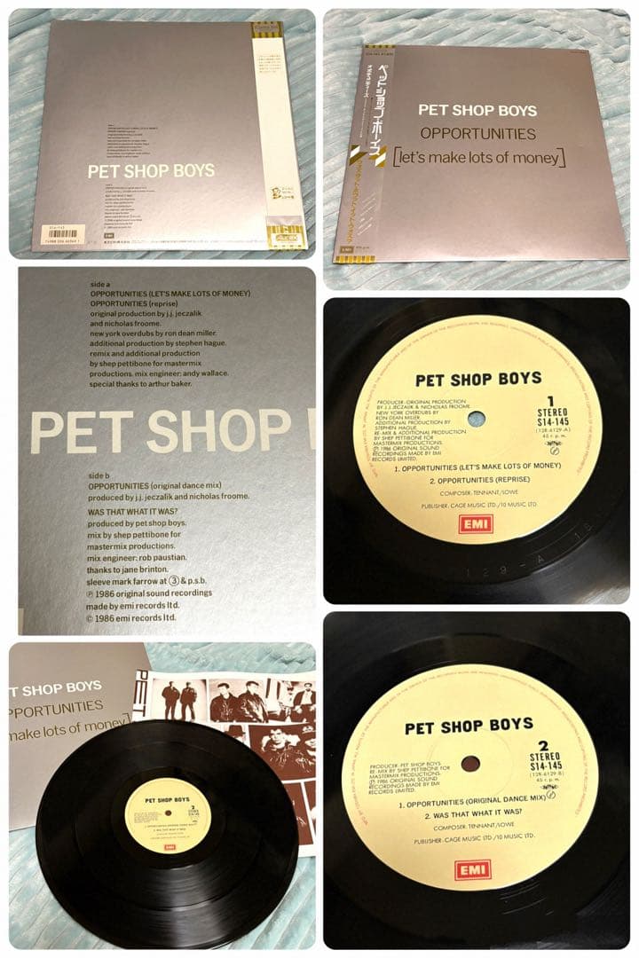 Pet Shop Boys 12-Record Vinyl Collection LP 12" Japan Original UK German Issues