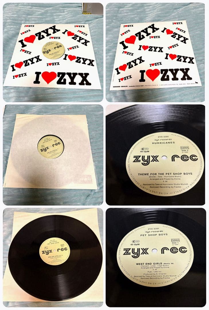 Pet Shop Boys 12-Record Vinyl Collection LP 12" Japan Original UK German Issues