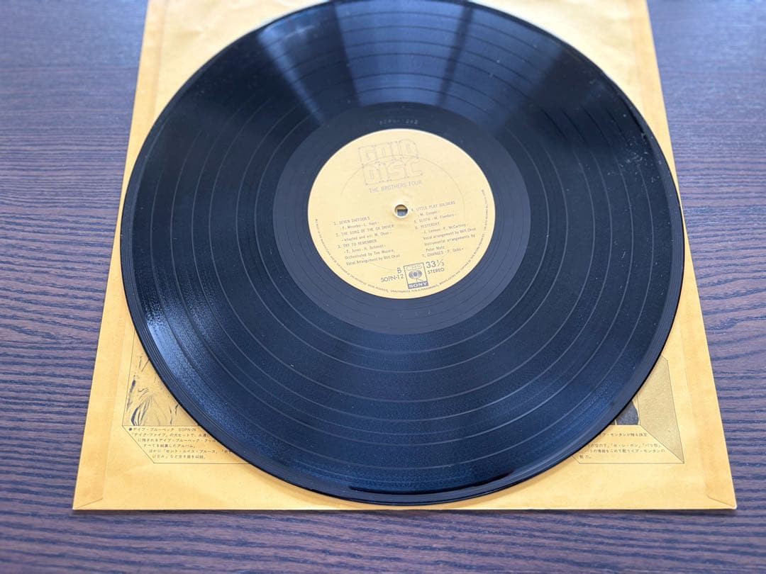 The Brothers Four - Gold Disc Japan LP Best of Folk SOPN-12