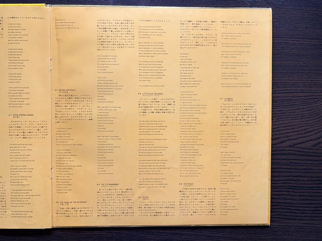 The Brothers Four - Gold Disc Japan LP Best of Folk SOPN-12