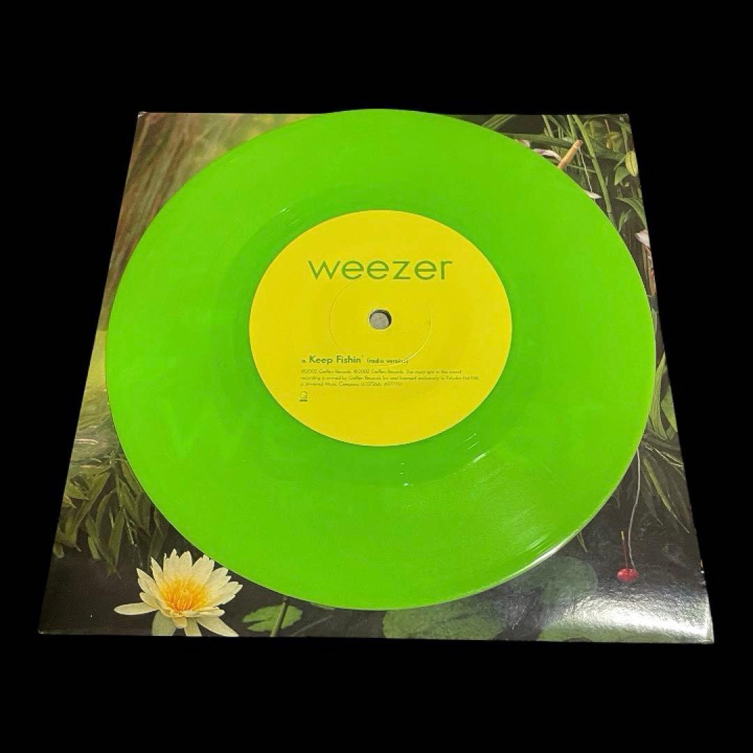 WEEZER Keep Fishin’ Green 7" Record Unplayed Home Use Collectible | Japansoundstore