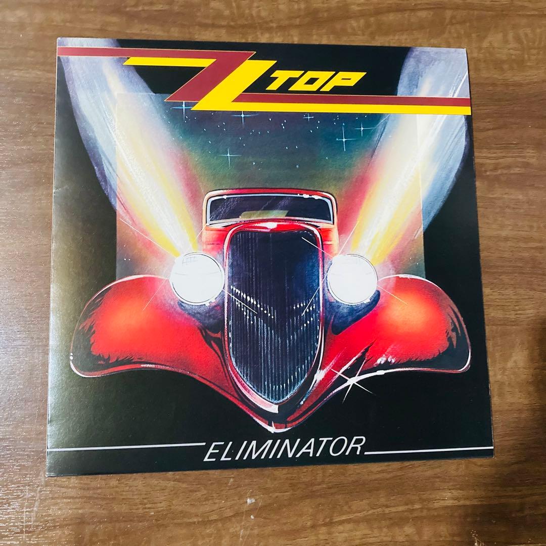 ZZ TOP - Eliminator LP Vinyl Japan Pressing P-11357 Blues Rock Classic