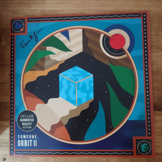 Someone - Orbit II LP Signed Light Blue Marble Vinyl Indie Dream Pop