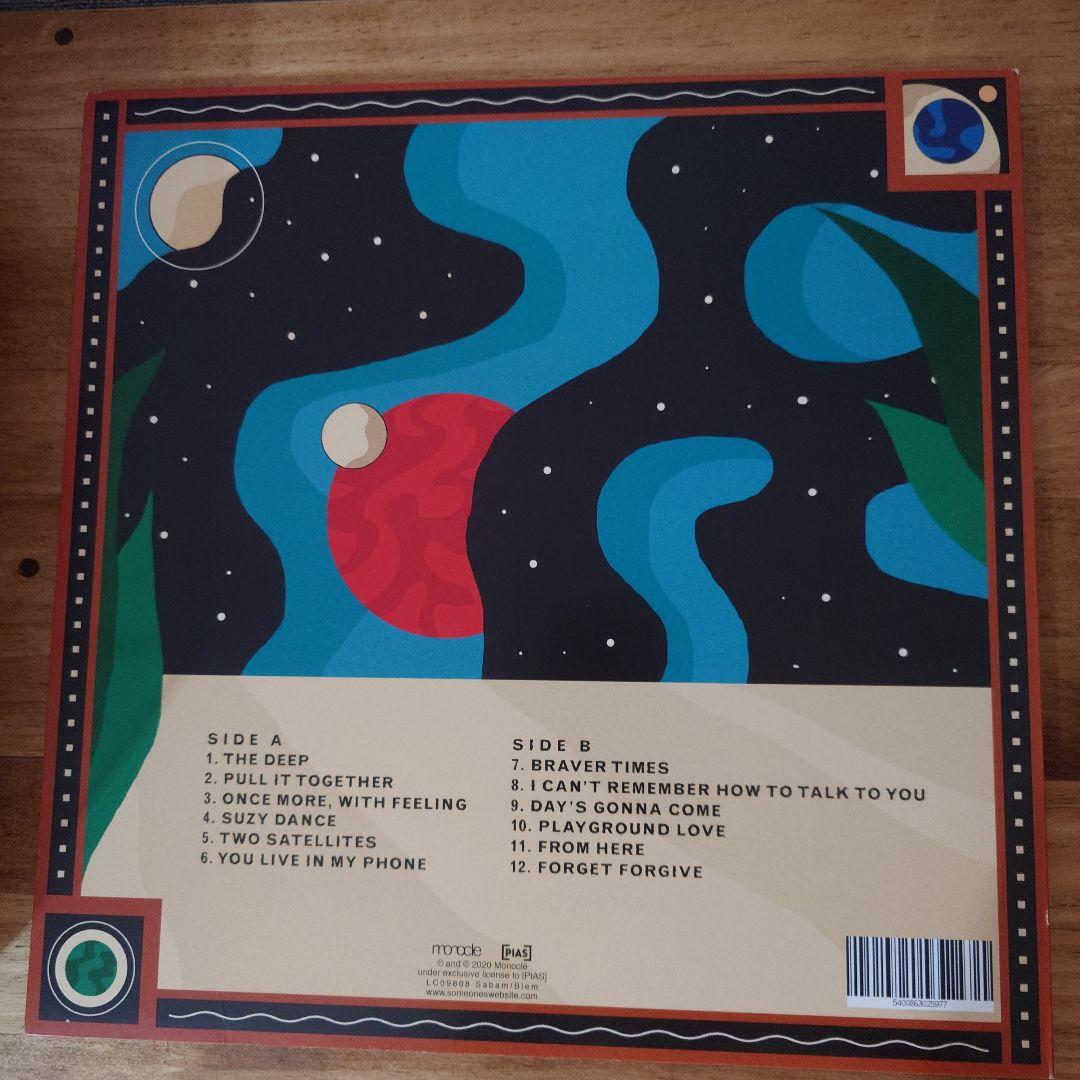 Someone - Orbit II LP Signed Light Blue Marble Vinyl Indie Dream Pop