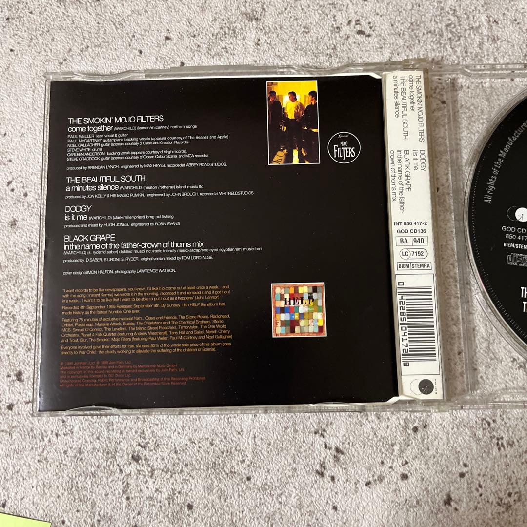 The Smokin' Mojo Filters - Come Together CD Single (Paul McCartney/Noel/Weller)