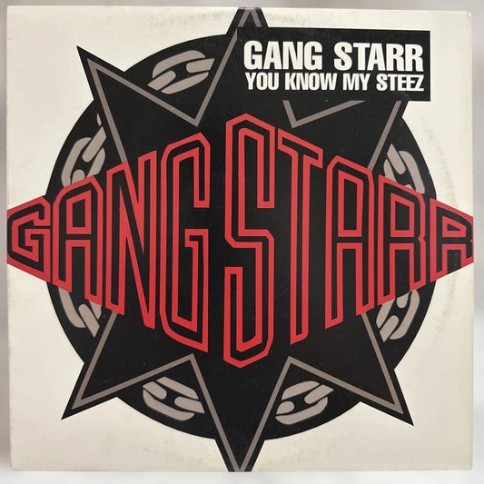 Gang Starr You Know My Steez LP Record Used Distressed Vinyl | Japansoundstore