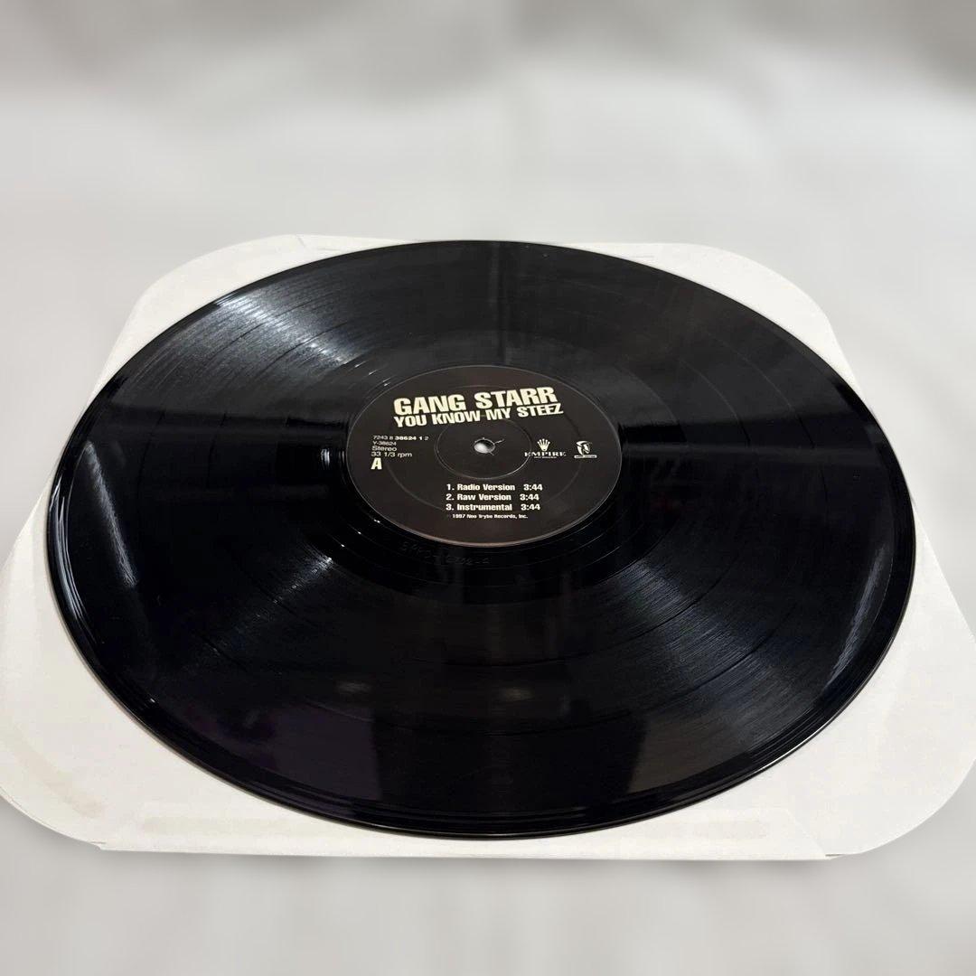 Gang Starr You Know My Steez LP Record Used Distressed Vinyl | Japansoundstore