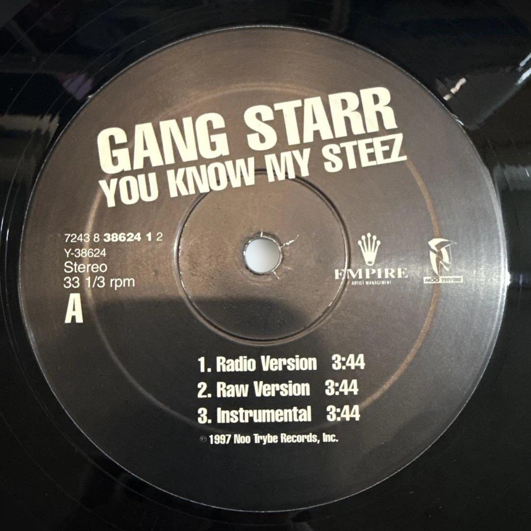Gang Starr You Know My Steez LP Record Used Distressed Vinyl | Japansoundstore