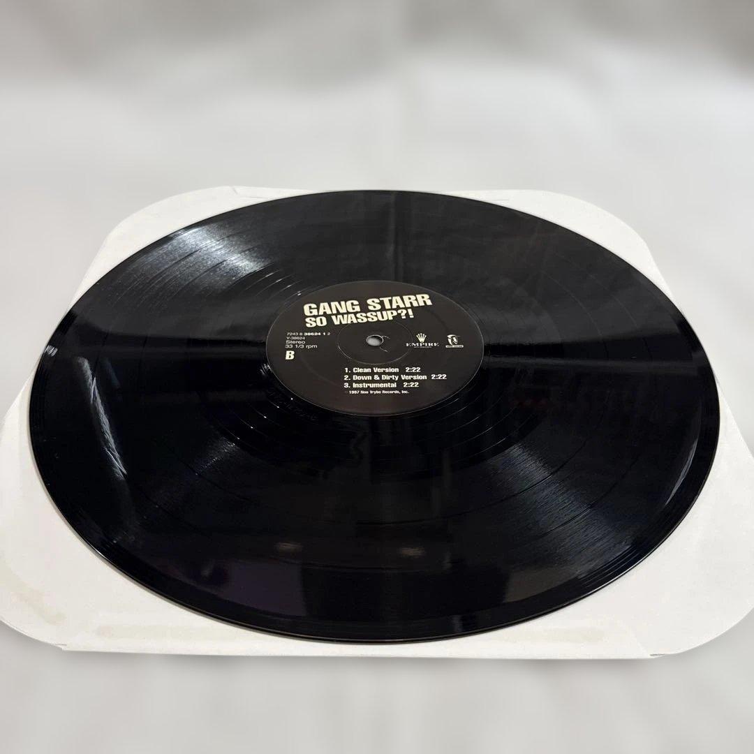 Gang Starr You Know My Steez LP Record Used Distressed Vinyl | Japansoundstore