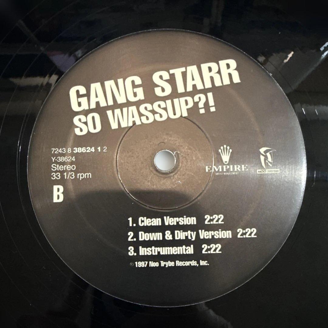 Gang Starr You Know My Steez LP Record Used Distressed Vinyl | Japansoundstore