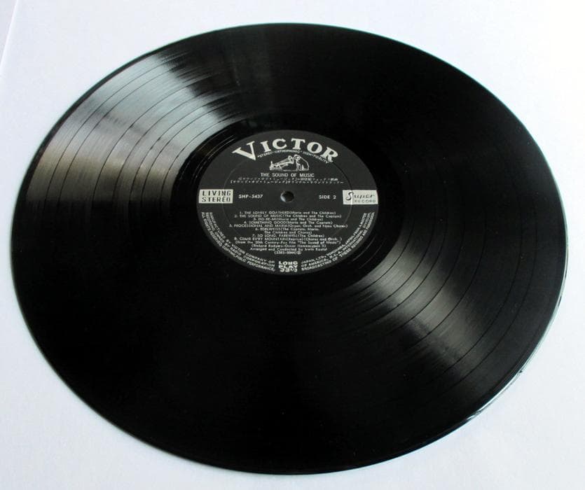 The Sound of Music Soundtrack LP Japan SHP-5437 Julie Andrews Original w/ Obi