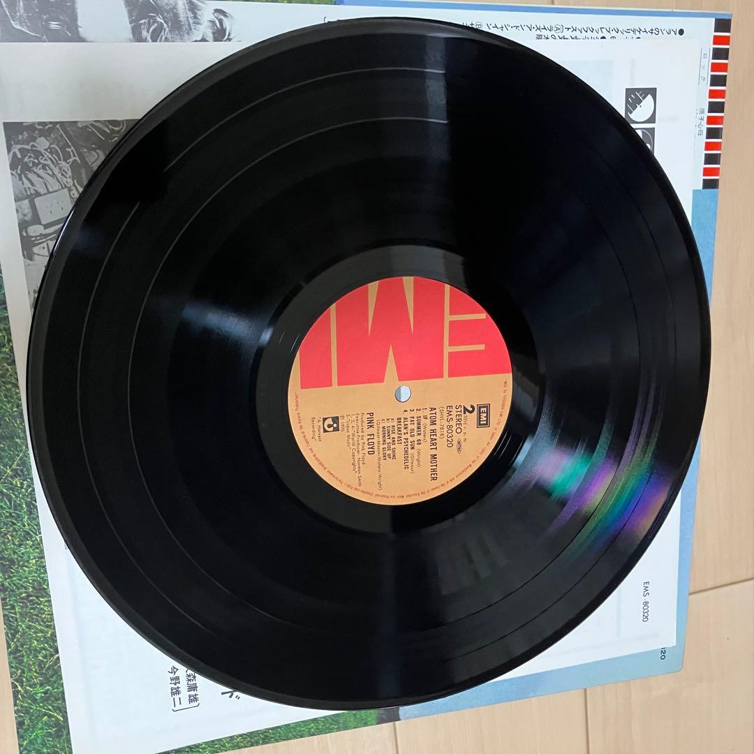 Pink Floyd Atom Heart Mother Vinyl LP Japan Pressing w/ Obi & Insert Progressive