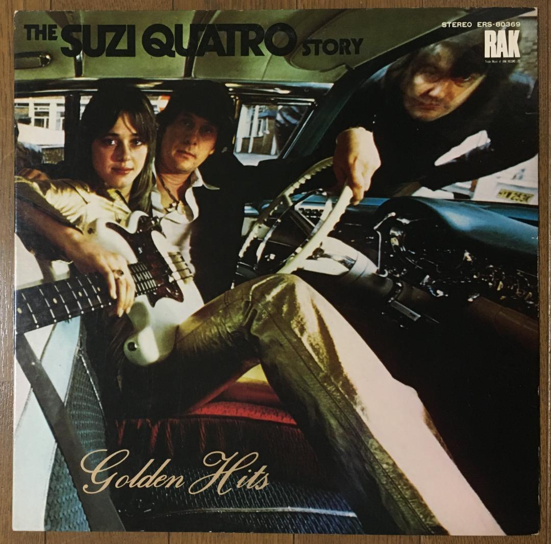Suzi Quatro Golden Hits LP Vinyl Record 1975 Used Excellent-Free Shipping | Japansoundstore