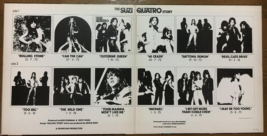 Suzi Quatro Golden Hits LP Vinyl Record 1975 Used Excellent-Free Shipping | Japansoundstore