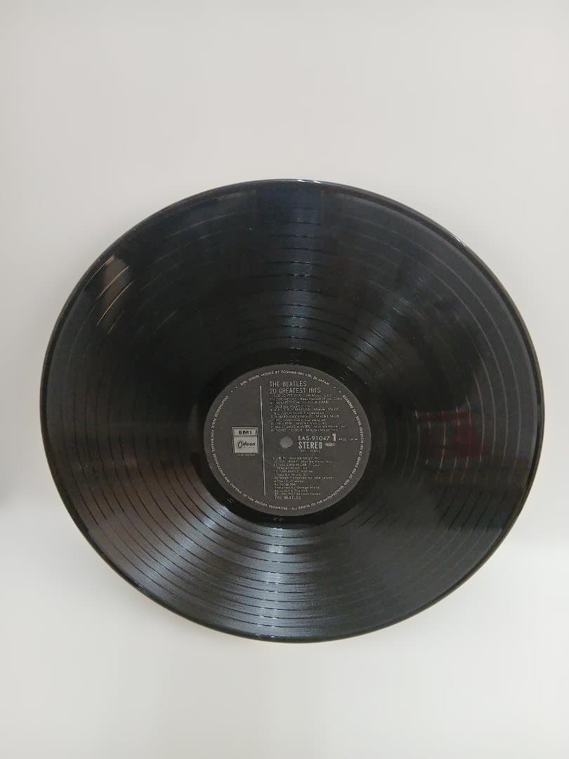 The Beatles 20 Greatest Hits Vinyl Record Used, Slightly Scratched | Japansoundstore